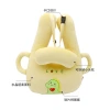 Kanglewu cartoon animal multi-functional throw pillows, car plush toys, custom-made crystal super soft PP cotton details Picture
